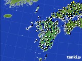 九州地方のアメダス実況(風向・風速)(2017年04月30日)