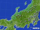 北陸地方のアメダス実況(降水量)(2017年05月01日)
