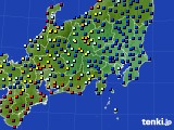 関東・甲信地方のアメダス実況(日照時間)(2017年05月01日)