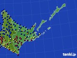 2017年05月01日の道東のアメダス(日照時間)