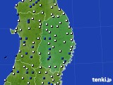 岩手県のアメダス実況(風向・風速)(2017年05月02日)