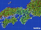 近畿地方のアメダス実況(日照時間)(2017年05月03日)