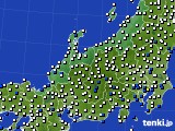 北陸地方のアメダス実況(風向・風速)(2017年05月03日)