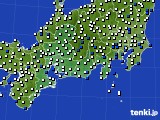 2017年05月03日の東海地方のアメダス(風向・風速)