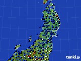 東北地方のアメダス実況(日照時間)(2017年05月06日)