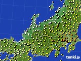 2017年05月06日の北陸地方のアメダス(気温)