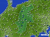 長野県のアメダス実況(風向・風速)(2017年05月06日)