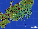 関東・甲信地方のアメダス実況(日照時間)(2017年05月07日)