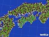 2017年05月07日の四国地方のアメダス(日照時間)