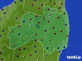 福島県のアメダス実況(日照時間)(2017年05月07日)