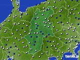 長野県のアメダス実況(風向・風速)(2017年05月07日)