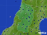 山形県のアメダス実況(風向・風速)(2017年05月08日)