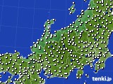 北陸地方のアメダス実況(風向・風速)(2017年05月09日)
