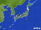 アメダス実況(降水量)(2017年05月10日)