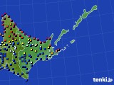 道東のアメダス実況(日照時間)(2017年05月10日)