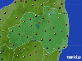 福島県のアメダス実況(日照時間)(2017年05月12日)