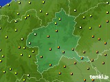 群馬県のアメダス実況(気温)(2017年05月12日)