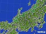北陸地方のアメダス実況(風向・風速)(2017年05月12日)