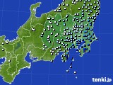 関東・甲信地方のアメダス実況(降水量)(2017年05月13日)