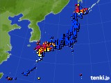 アメダス実況(日照時間)(2017年05月13日)