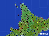 2017年05月13日の道北のアメダス(日照時間)