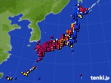 アメダス実況(日照時間)(2017年05月14日)