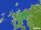 2017年05月14日の佐賀県のアメダス(風向・風速)