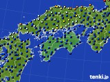 2017年05月16日の四国地方のアメダス(日照時間)