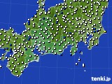 東海地方のアメダス実況(風向・風速)(2017年05月17日)