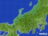 北陸地方のアメダス実況(降水量)(2017年05月18日)