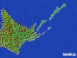 道東のアメダス実況(気温)(2017年05月19日)