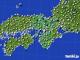 近畿地方のアメダス実況(風向・風速)(2017年05月20日)