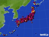 2017年05月22日のアメダス(日照時間)