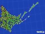 道東のアメダス実況(日照時間)(2017年05月22日)