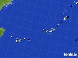 沖縄地方のアメダス実況(風向・風速)(2017年05月22日)