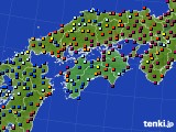 2017年05月23日の四国地方のアメダス(日照時間)