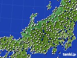 北陸地方のアメダス実況(風向・風速)(2017年05月23日)