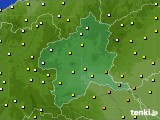 群馬県のアメダス実況(気温)(2017年05月24日)