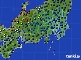 関東・甲信地方のアメダス実況(日照時間)(2017年05月25日)