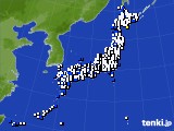 2017年05月26日のアメダス(風向・風速)