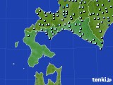 道南のアメダス実況(降水量)(2017年05月27日)