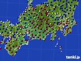 東海地方のアメダス実況(日照時間)(2017年05月27日)