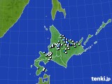 北海道地方のアメダス実況(降水量)(2017年05月28日)