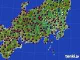 関東・甲信地方のアメダス実況(日照時間)(2017年05月28日)