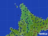 2017年05月28日の道北のアメダス(日照時間)