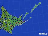 道東のアメダス実況(日照時間)(2017年05月28日)