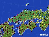 2017年05月30日の中国地方のアメダス(日照時間)