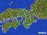 2017年05月30日の近畿地方のアメダス(気温)