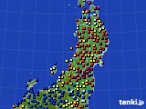 東北地方のアメダス実況(日照時間)(2017年05月31日)