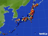 アメダス実況(日照時間)(2017年05月31日)